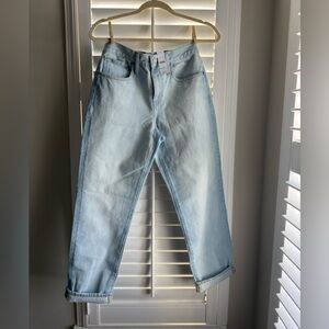 J. Crew Boyfriend Slouch Women's Light Blue Jeans Size 25 NWT